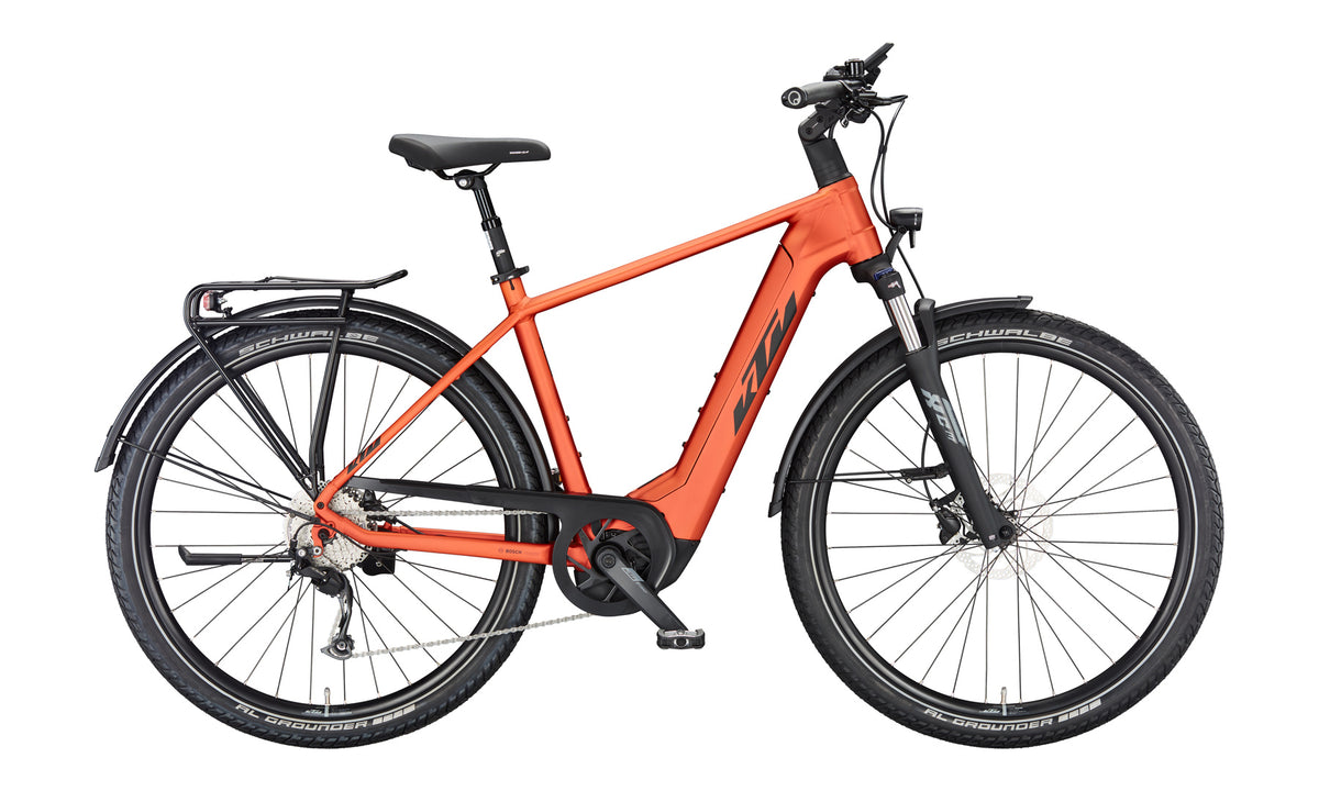 MACINA GRAN 610 ALTO — Naranja — Vista lateral