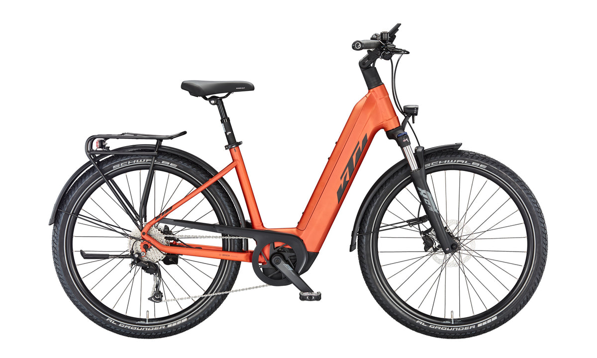MACINA GRAN 610 BAJO — Naranja — Vista lateral