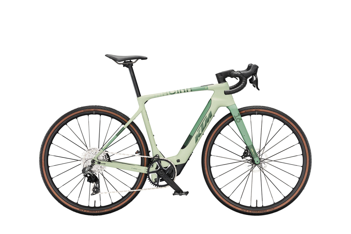 MACINA GRAVELATOR SX PRIME — Verde — Vista lateral