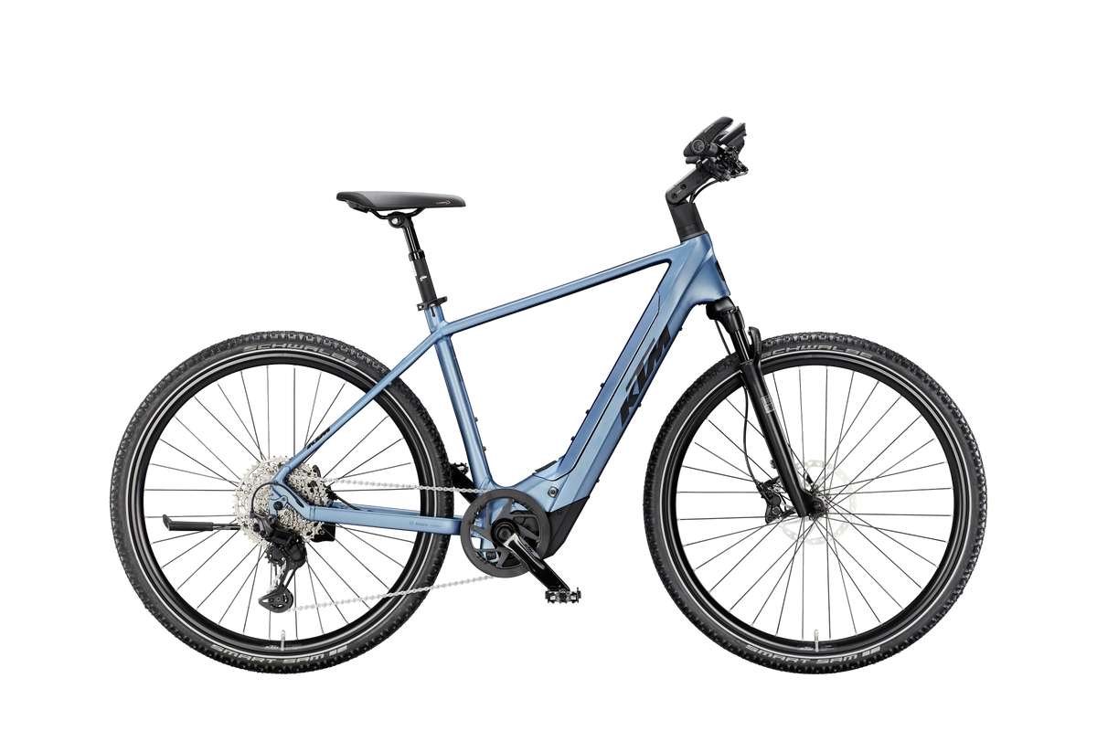 MACINA CROSS CX 810 ALTO — Azul — Vista lateral