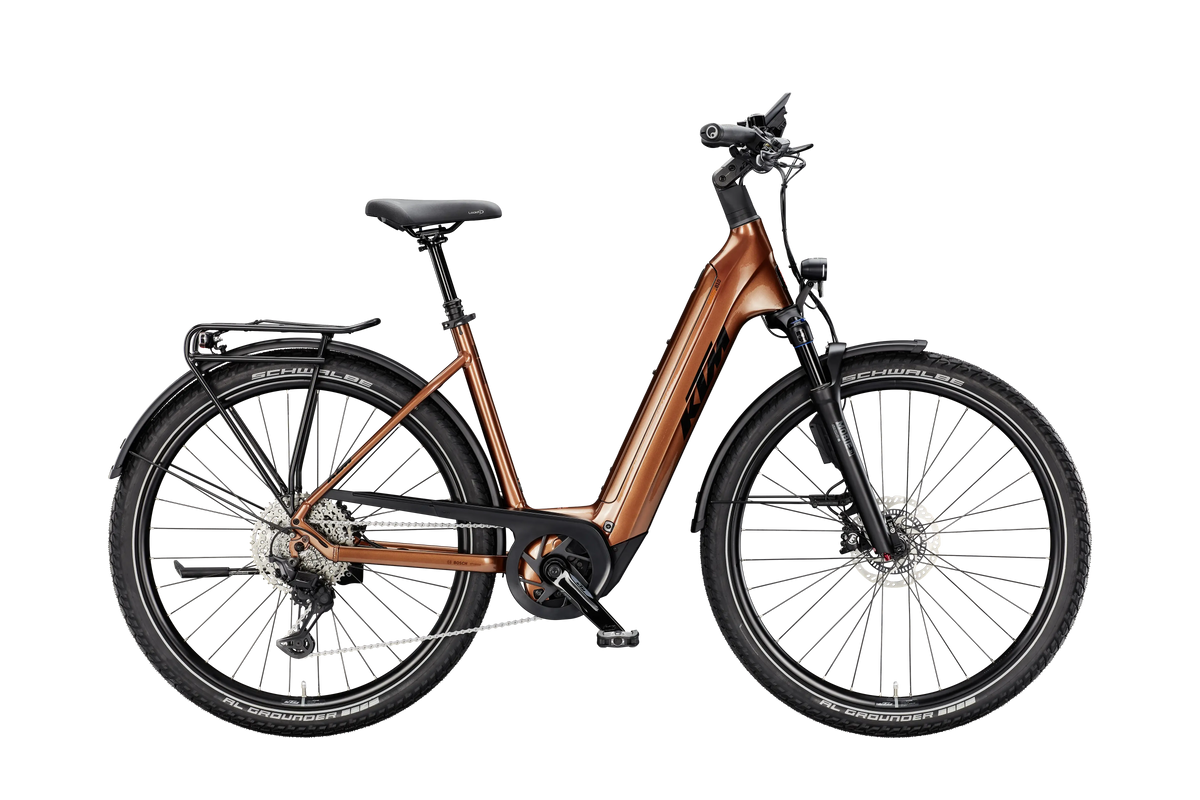 MACINA GRAN 810 ABS 29 BAJO — Marrón — Vista lateral