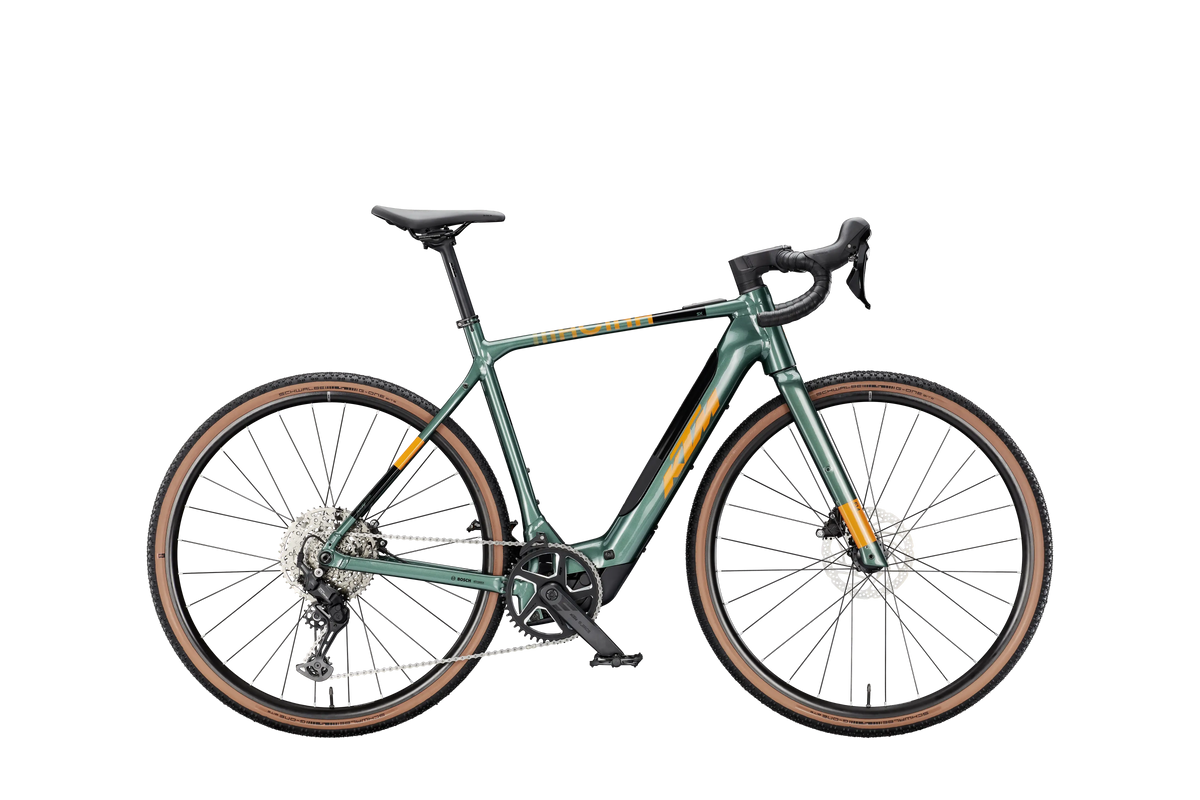 MACINA GRAVELATOR SX 20 — Verde — Vista lateral