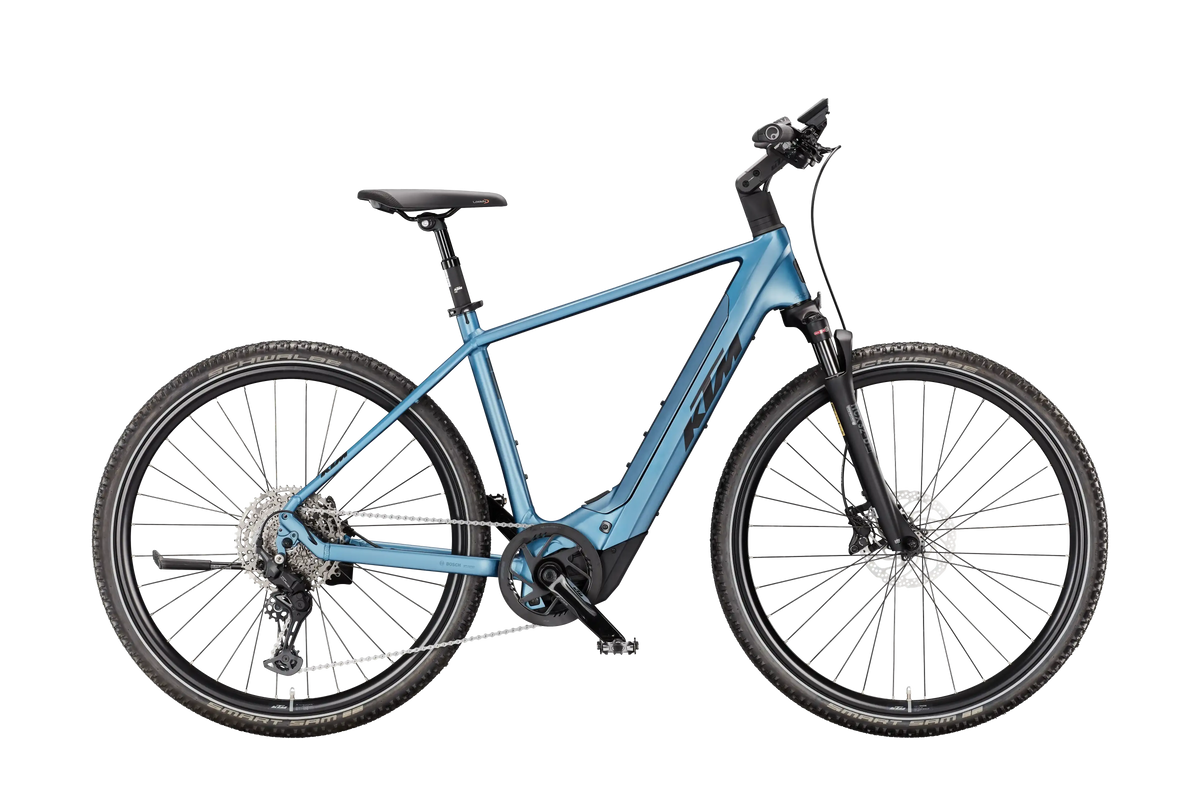 MACINA CROSS CX 810 ALTO — Azul — Vista lateral