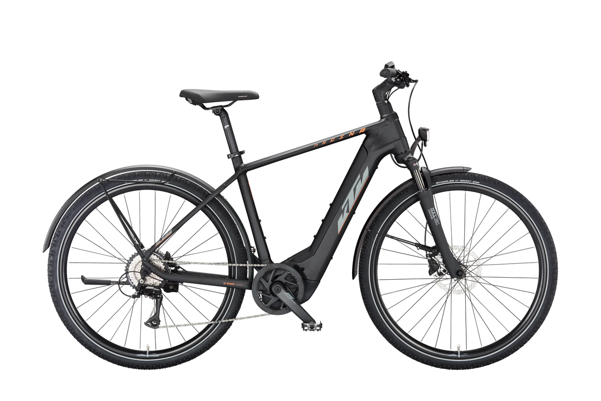 MACINA CROSS CX 510 LFC ALTO — Negro — Vista lateral