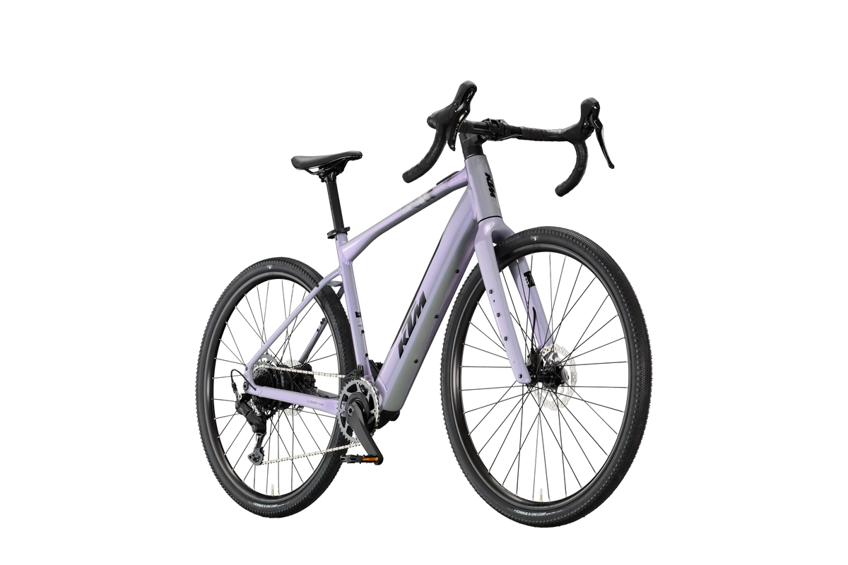 MACINA GRAVELATOR HX — Púrpura — Vista tres cuartos