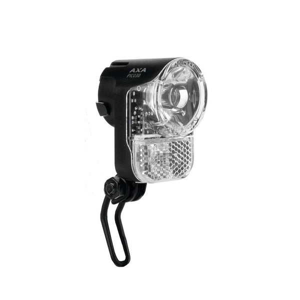 Luz delantera AXA pico 30T Steady auto con luz diurna para dinamo de buje