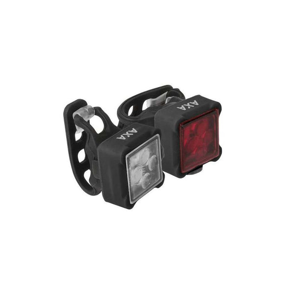 Juego de luces AXA niteline 44 LED a pila negro