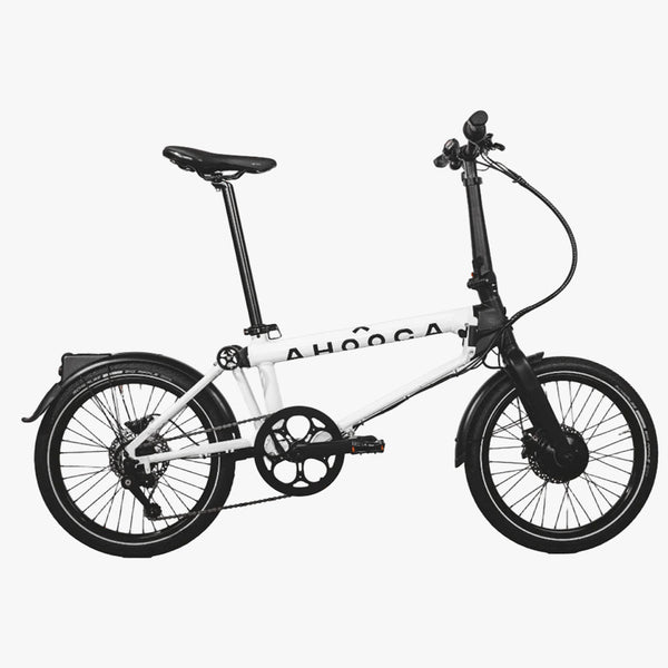 Bicicleta eléctrica Urbana Ahooga max bike white