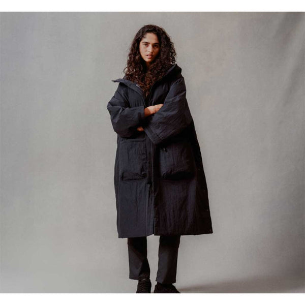 Albornoz unisex con cambiador en esquina