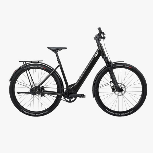 Bicicleta eléctrica Urbana Coboc skye step belt di2 Slate- metallic