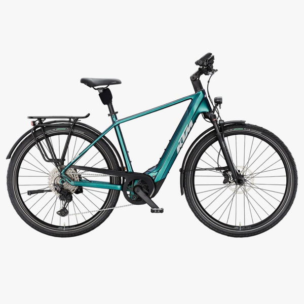 Bicicleta eléctrica de Trekking KTM Macina Style 810 D Green Purple Flip Matt 2026