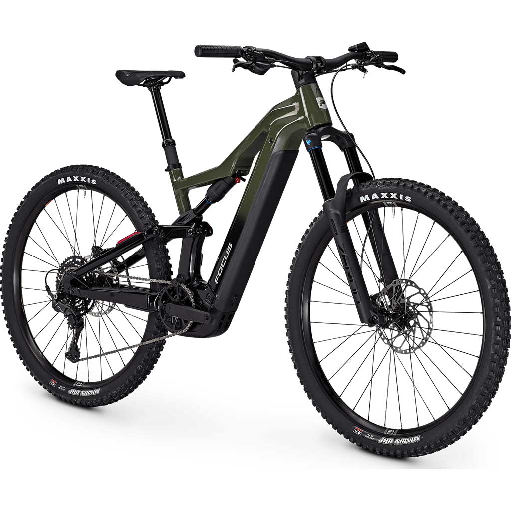 E-MOUNTAINBIKE FULL SUSPENSION THRON2 6.7 - Urbangreen/Magicblack
