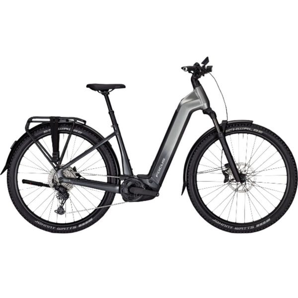 Bicicleta eléctrica de Carretera E-ALLROUND AVENTURA² 6.8 Gris
