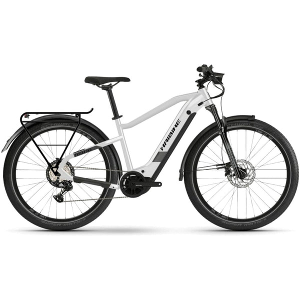 Bicicleta eléctrica Haibike Trekking 8 Blanco