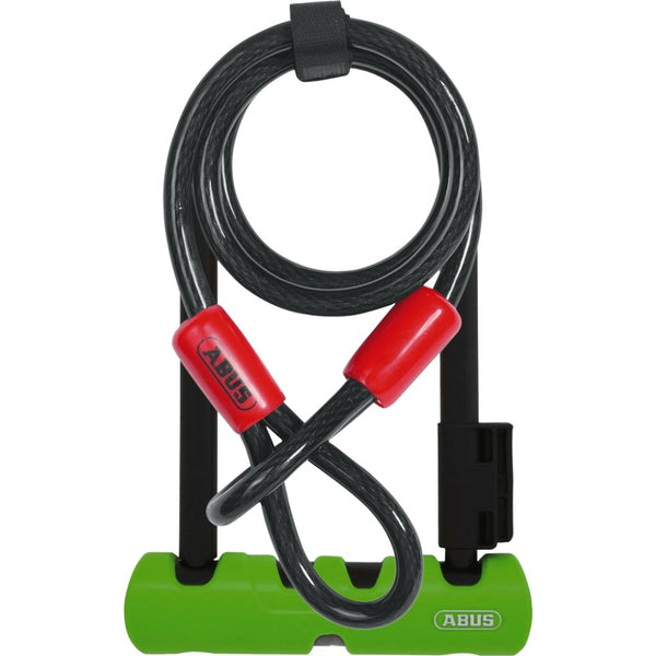 Candado ABUS ,Ultra Mini 410/150HB180 green SH34 + Cobra™ 10/120