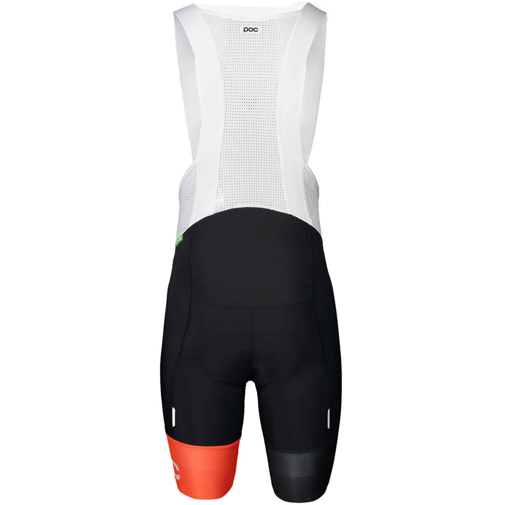 POC ESSENTIAL ROAD VPDS BIB SHORTS - URANIUM BLACK/HYDRO