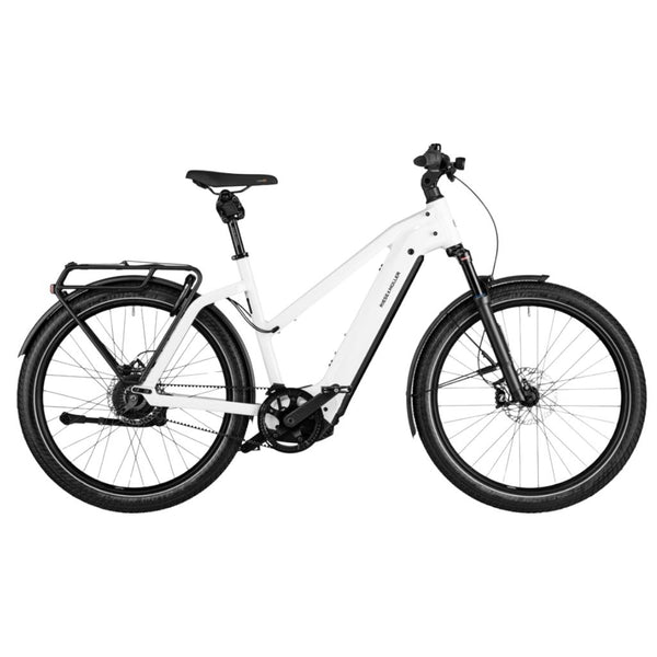 Bicicleta eléctrica Urbana Charger4 Mixte GT Ceramic white