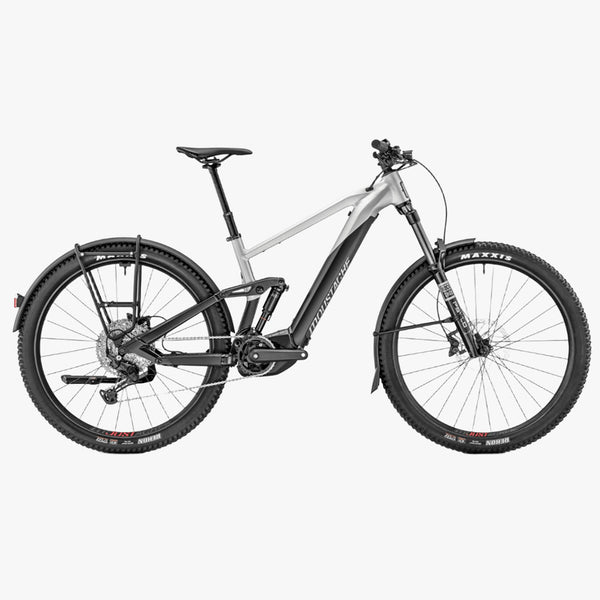 Bicicleta eléctrica de Montaña Moustache Trail 150.2 EQ- 750WH 2025 Black/ Metalic Silver Matt