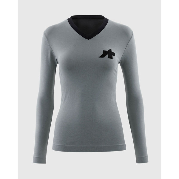 T-shirt tecnica LS da donna TACTICA T5 - Fanatic Silver