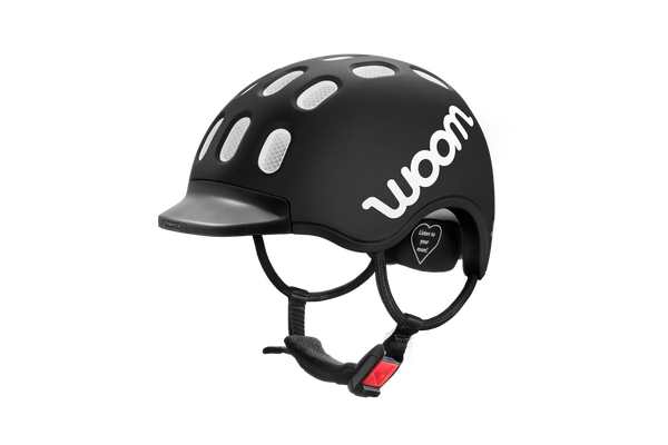 Casco nero per bambini Woom