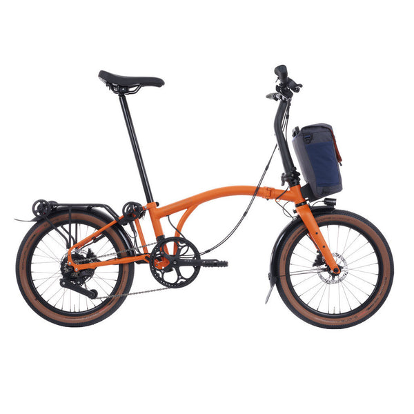 Bicicleta eléctrica Urbana Brompton Electric G Line with SuperRoll+ and Handlebar Control 2026 Adventure Orange