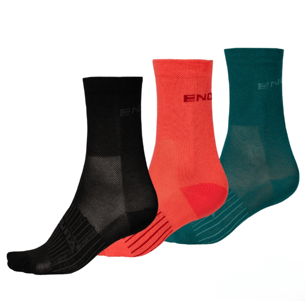 Calcetines de competición Coolmax (paquete de tres)