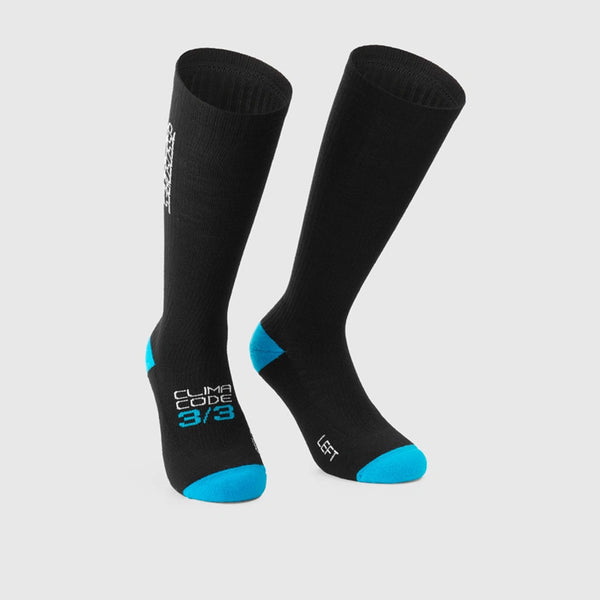 Assos RS Targa Socken Weiß