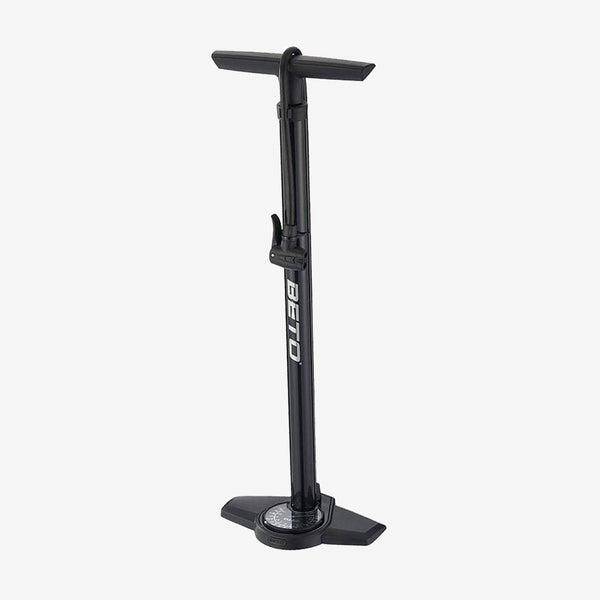 Beto Workshop Inflator C/Manometer 160 PSI, Black