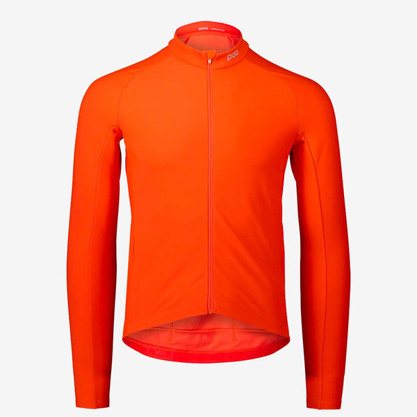 Strahlend orangefarbener Jersey
