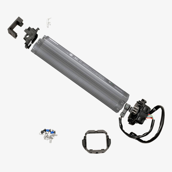 Shimano Portabatería Steps BT-E8035 con Bombín, 250MM