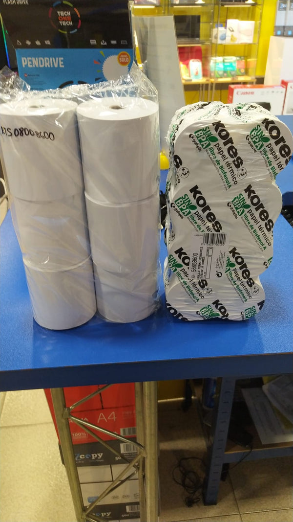 Rotolo di carta per stampante di biglietti
