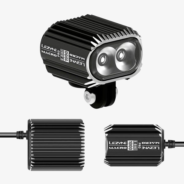Luz Lezyne Delantera E-Bike Macro Drive 1000 Negro