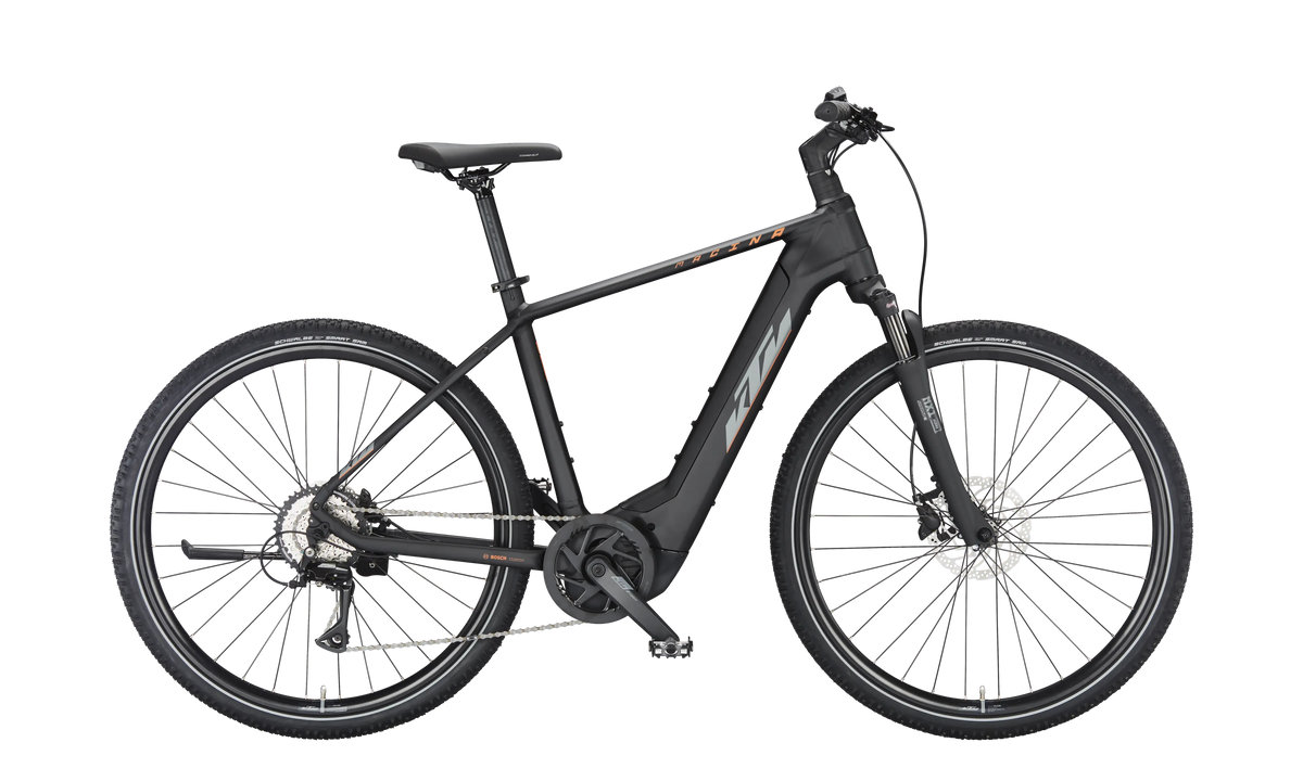 MACINA CROSS 510 ALTO — Negro — Vista lateral