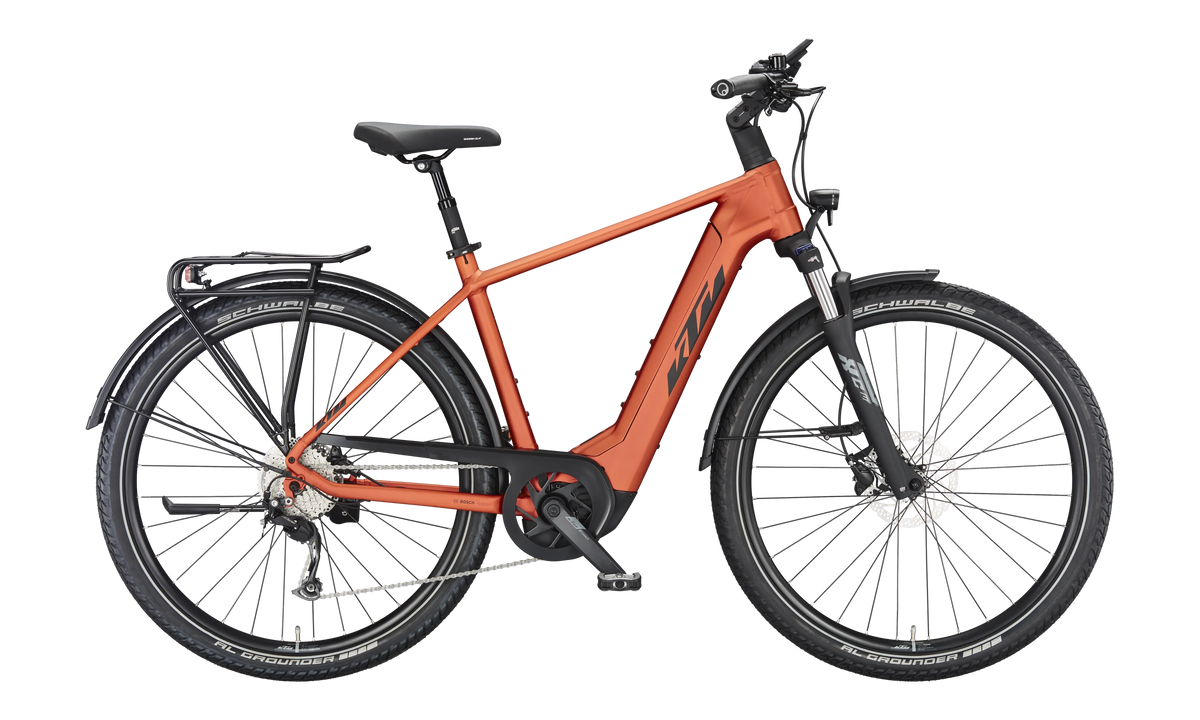 MACINA GRAN 610 ALTO — Naranja — Vista lateral