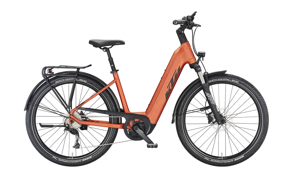 MACINA GRAN 610 BAJO — Naranja — Vista lateral