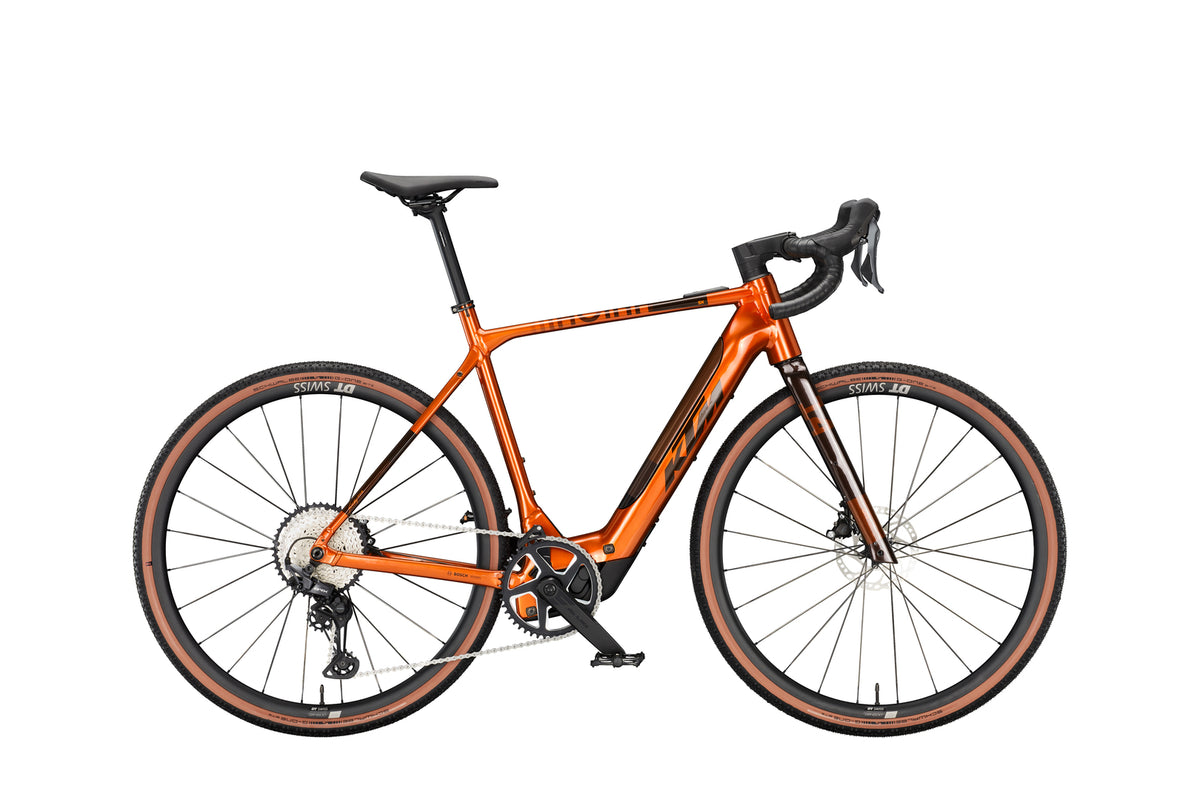 MACINA GRAVELATOR SX 10 — Naranja — Vista lateral