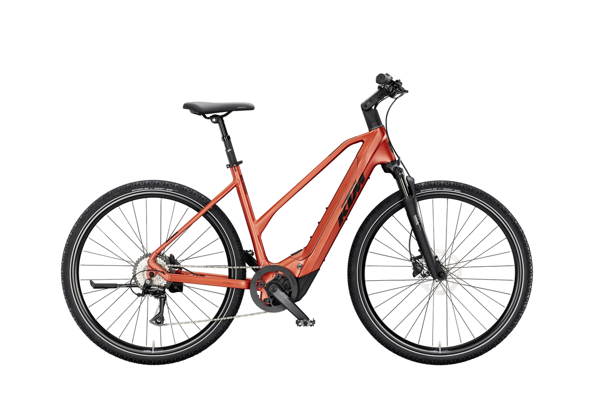 MACINA CROSS CX 610 TRAPEZE — Naranja — Vista lateral
