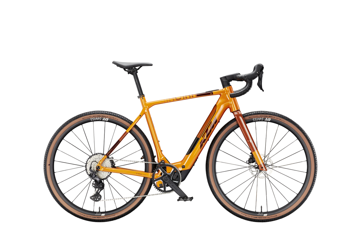 MACINA GRAVELATOR SX 10 — Naranja — Vista lateral