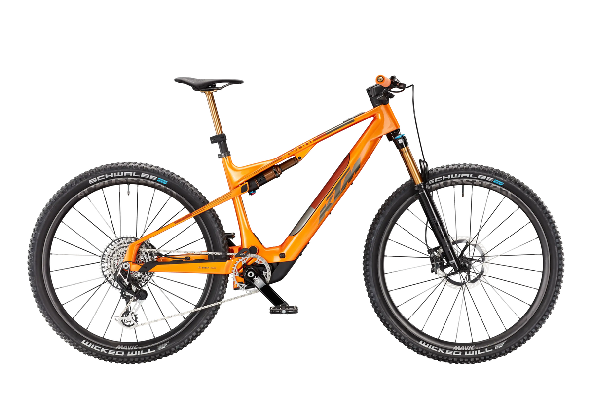 MACINA SCARP SX EXONIC — Naranja — Vista lateral