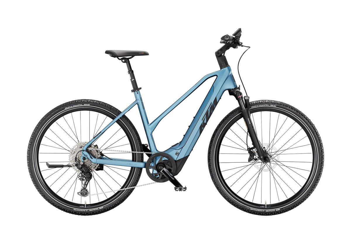 MACINA CROSS CX 810 TRAPEZE — Azul — Vista lateral