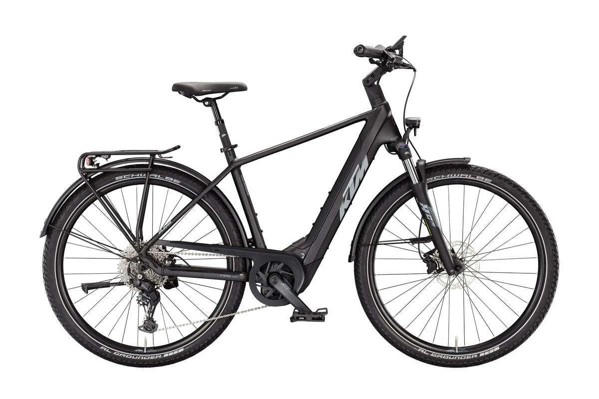 MACINA GRAN 820 ALTO — Negro — Vista lateral