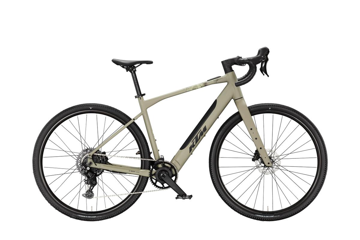 MACINA GRAVELATOR HX — Verde — Vista lateral