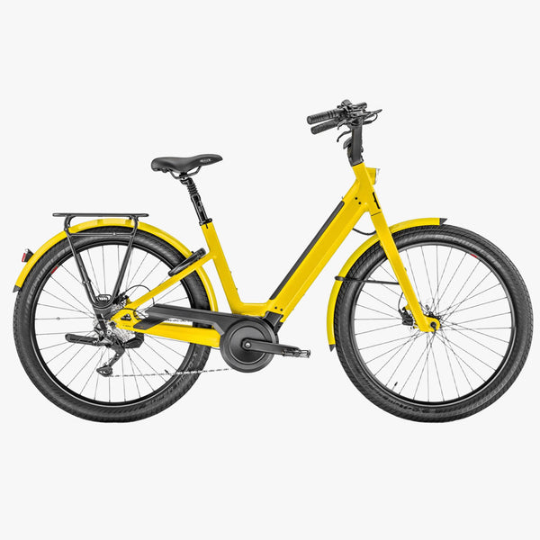 Bicicleta eléctrica Urbana Moustache Lundi 27.2 Curry 500WH 2025