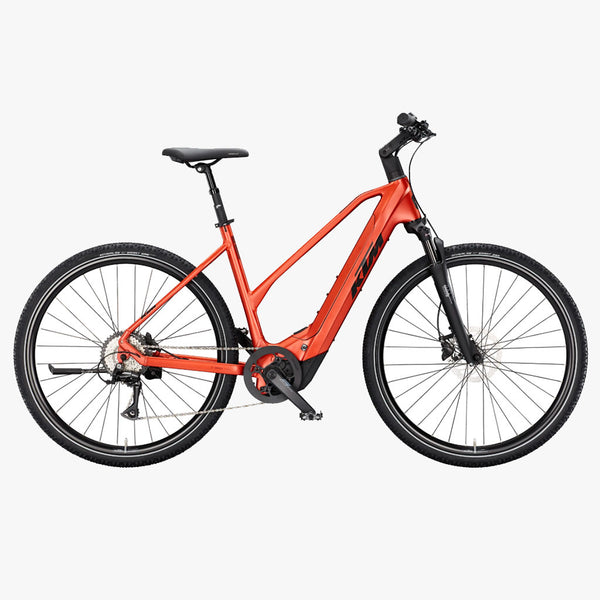 Bicicleta eléctrica de Trekking KTM Macina Cross CX 610 D Burnt Orange Matt