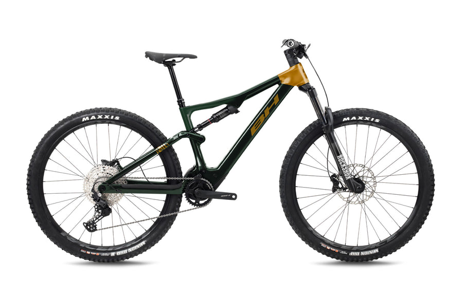 BH iLYNX Trail Carbon 8.5 EC856 GYG verde pino amarillo, fotografía oficial BH 3124×2000