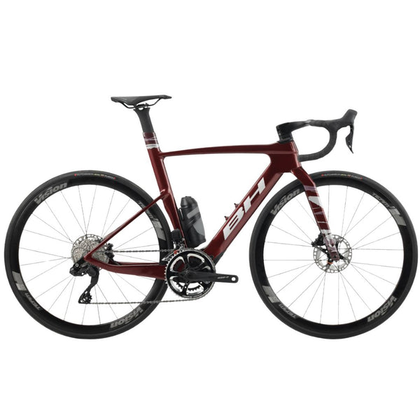 Bicicleta eléctrica CARRETERA iAEROLIGHT 1.7 rojo oscuro