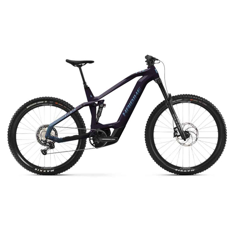 all mountain fully e bike Haibike AllMtn CF 6 Electric Mountain Bike