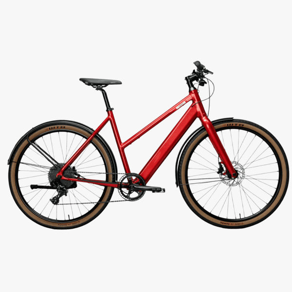 Bicicleta eléctrica de Trekking Coboc Merano TPZ District red