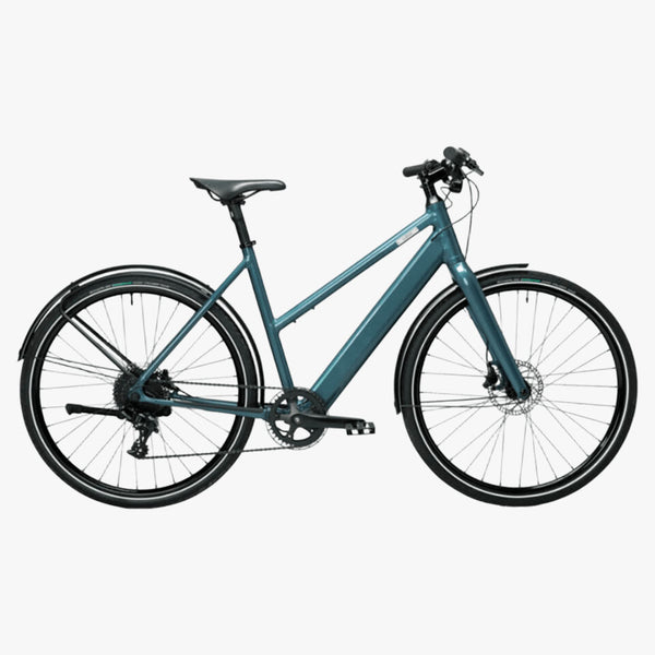 Bicicleta eléctrica Urbana Coboc Vesterbro TPZ Opal Blue metallic high gloss