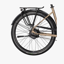Bicicleta eléctrica Urbana KTM Macina City 810 Belt US Olive Pearl Matt
